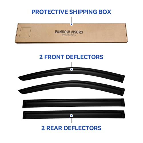 Window Visors Rain Guards for 2008