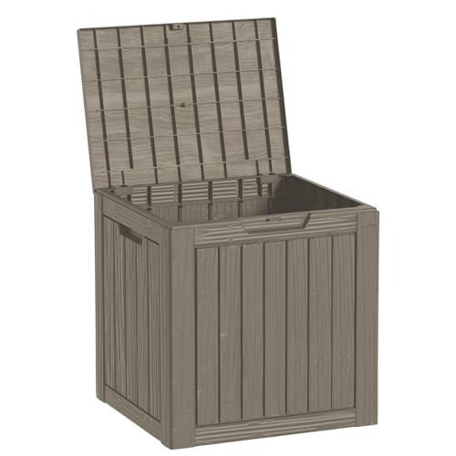 35 Gallon Small Waterproof Outdoor Storage Box
