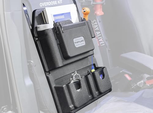 Front Seat Organizer for Police and Law Enforcement Vehicles