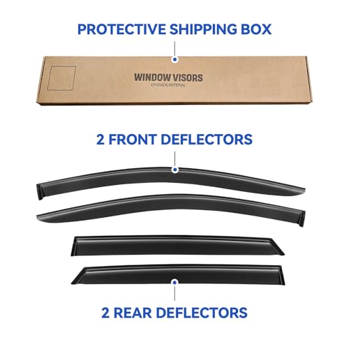 Window Visors Rain Guards for 2015