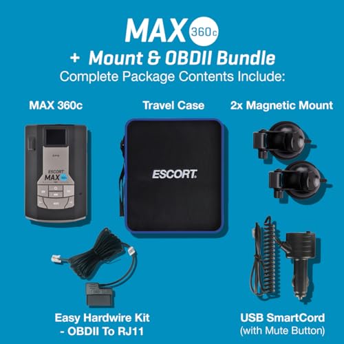 MAX 360c Radar Detector