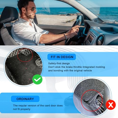 Starlight Floor Mats for Tesla Model Y with App Control led Floor Starlight Design All Weather Anti