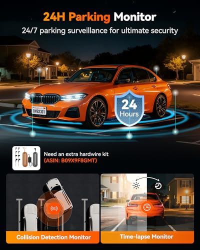 X3 2.5K 60FPS +1080P Dash Camera
