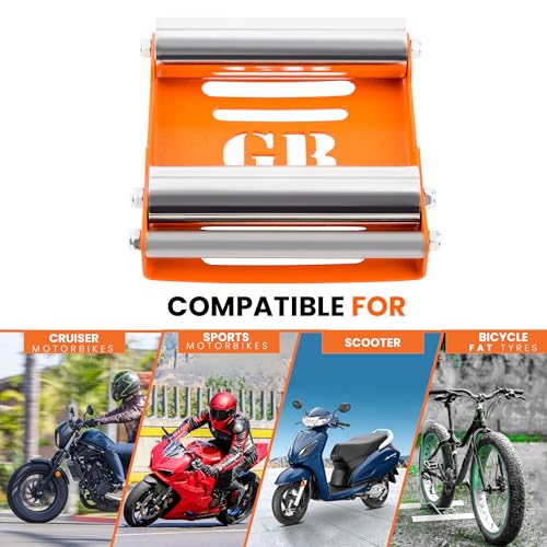 Motorcycle Wheel Cleaning Stand