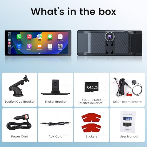 10.26" Carplay Screen for Car