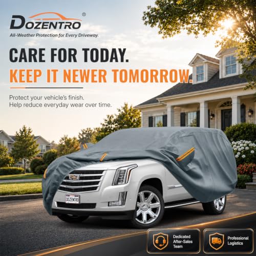Waterproof Heavy Duty Car Cover Custom Fit Cadillac Escalade