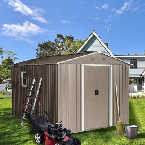8x10 FT Outdoor Storage Shed