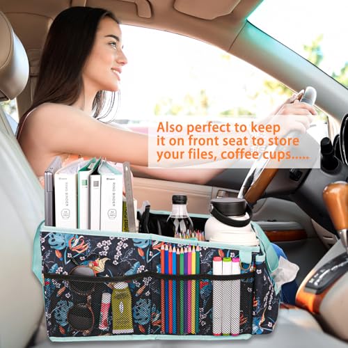 Backseat Car Organizer Car Caddy Passenger Seat Organizer for Kids