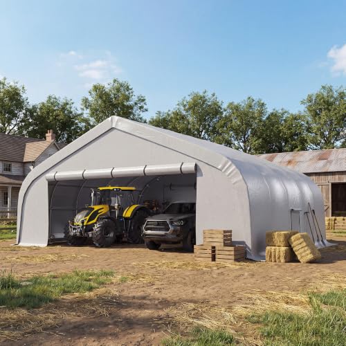 20x20 Reinforced Heavy Duty Carport