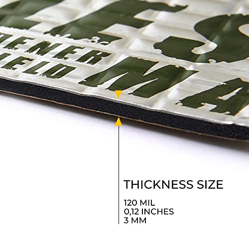 Max 120 mil 30 sqft Car Sound Deadening mat