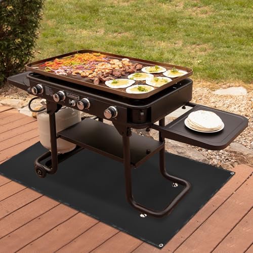 Under Grill Mat for Outdoor Grilling