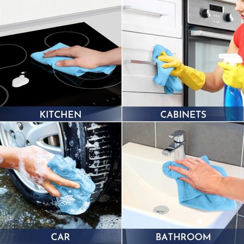 Microfiber Cleaning Cloth (12 Count)
