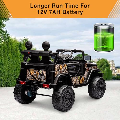 12V Kids Ride On Truck Car with Remote Control