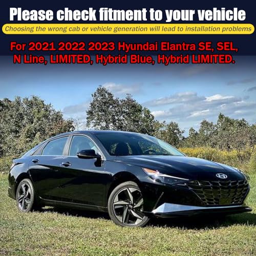 Rain Guards for Hyundai Elantra 2021 2022 2023