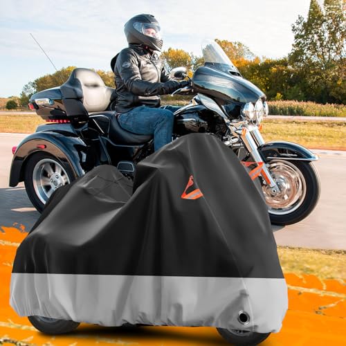 Trike Cover Heavy Duty Waterproof 3 Wheel Motorcycle Cover