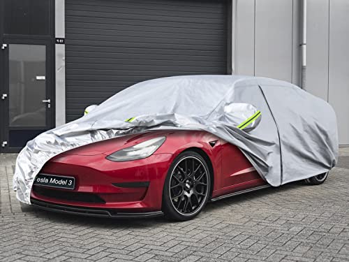 Waterproof Car Cover Custom Fit Tesla Model 3 2017