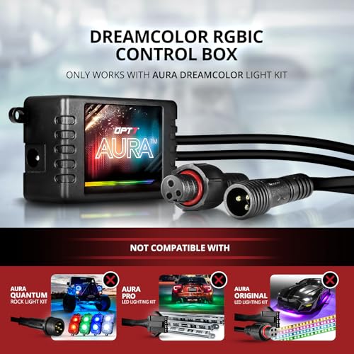 Aura DreamColor RGBIC Interior SUV & Van Lights with App & Remote (6 Count)