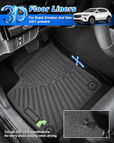 Floor Mats for Buick Envision 2021