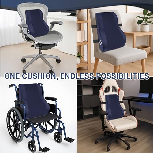 Ergonomic Lumbar Support Pillow for Office Chair and Car Seat