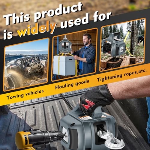 Portable Drill Winch of 1000 LB