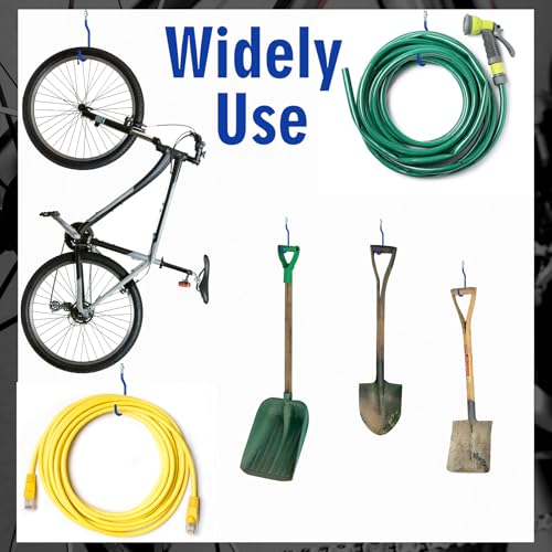 4 Pcs Machine Thread Bicycle Storage Hook (4 Count)