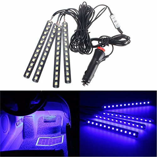 4PCS 48 LED Car Interior Lights