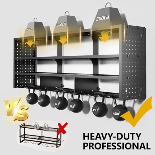 49" W Large Power Tool Organizer Wall Mount