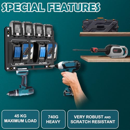 Charger Mount for Makita DC18RC