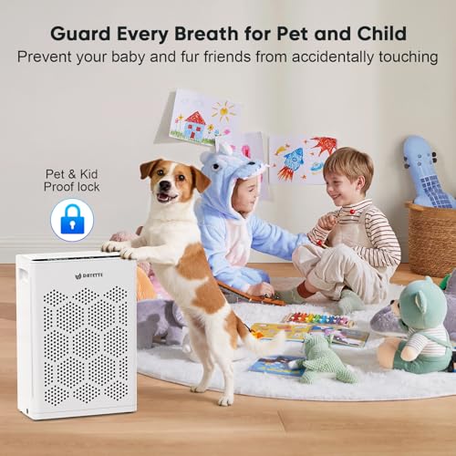 Air Purifiers for Home Large Room Up to 1800 Ftยฒ with HEPA 14 Filter