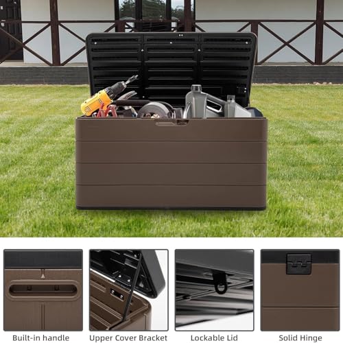 110 Gallon Pro Resin Deck Box