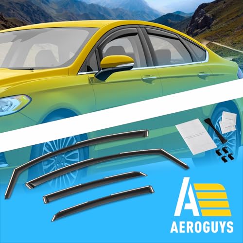 Extra Durable Window Deflectors in (4 Count)