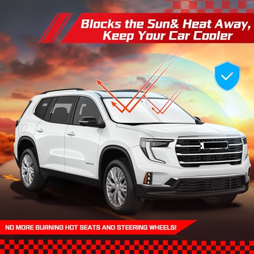 Windshield Sun Shade for GMC Acadia 2024