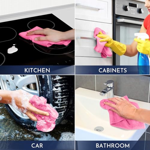 Microfiber Cleaning Cloth (12 Count)