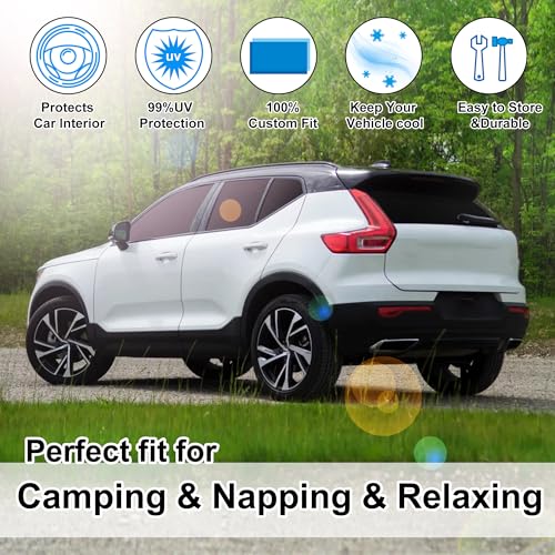 Window Shades for Volvo XC40 2019 (8 Count)