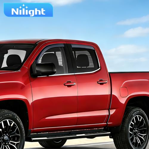 in Channel Rain Guards for Chevy Colorado GMC Canyon 2015