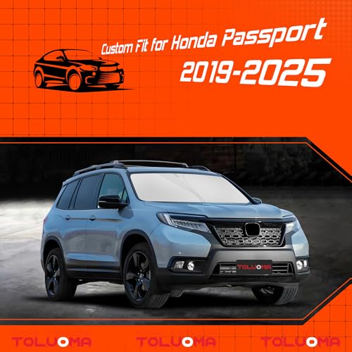 Custom Fit Windshield Sun Shade for Honda Passport 2019