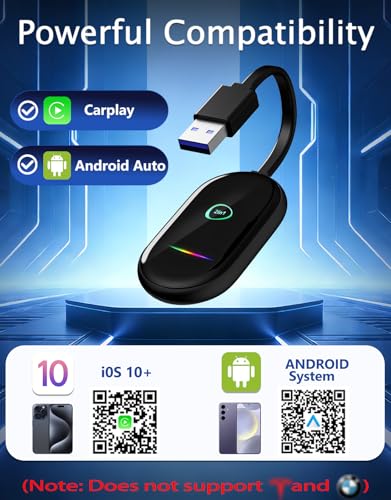 Wireless CarPlay & Android Auto Adapter