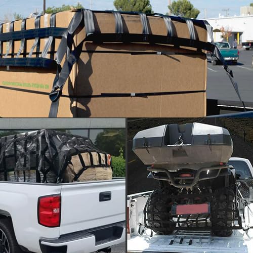 96” x 81“ Heavy Duty Cargo Net with Mesh