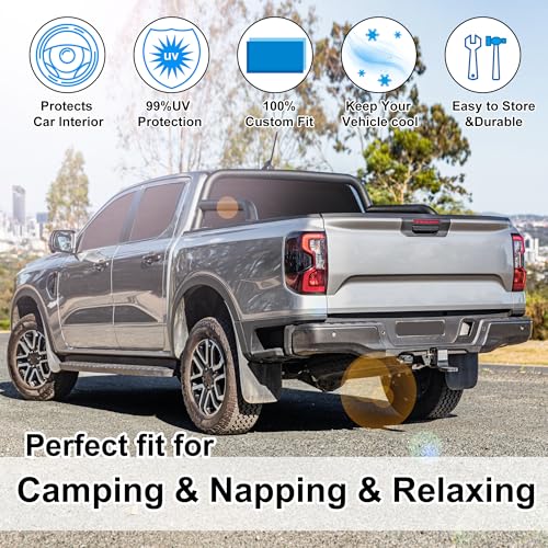 Window Shades for Ford Ranger 2019 (6 Count)