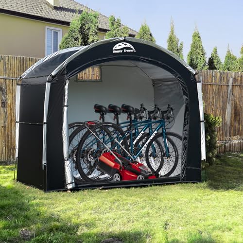 Outdoor Waterproof Bike Storage Tent Shed for 2