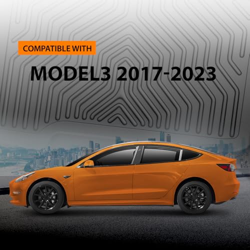 TPE Floor Mats Cargo Liner Fit for Tesla Model 3 2017