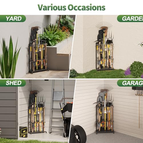 Garden Tool Organizer for Corner