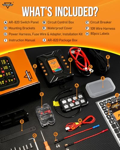 8 Gang Switch Panel Bluetooth RGB AR