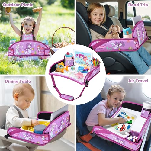Toddler Car Seat Travel Tray FOR Road Trip Activities