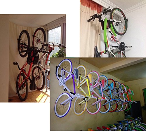 Bike Rack Garage Wall Mount Bike Hanger Storage System Vertical Bike Hook for Indoor Shed