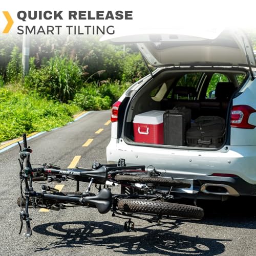2 Bike Hitch Mount Platform Carrier