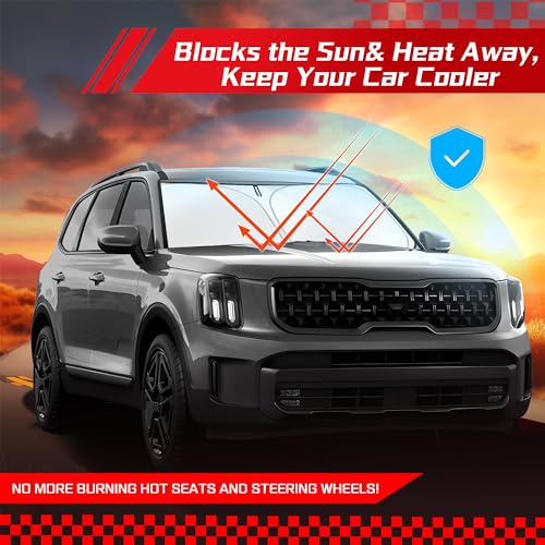 Windshield Sun Shade for Kia Telluride 2020