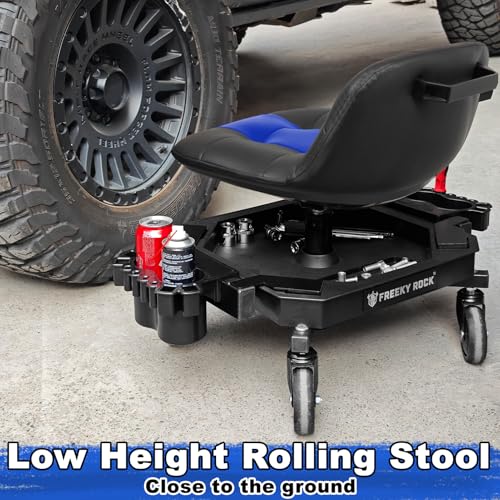 Rolling Stool with Wheels