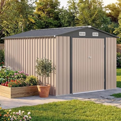 8x12 FT Outdoor Storage Shed