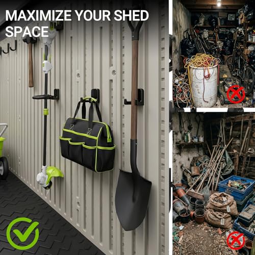 Storage Sheds Hooks J U V (9 Count)